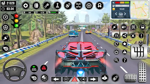 Jogo de Carros de Corrida - Escola de corrida de carro 3D 