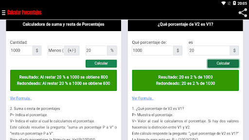 Calculadora de Porcentajes