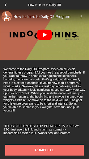INDOORphins Screen 3