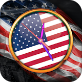 USA Clock Live Wallpaper icon
