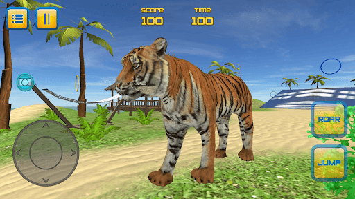Tiger Beach Jump Escape 3D