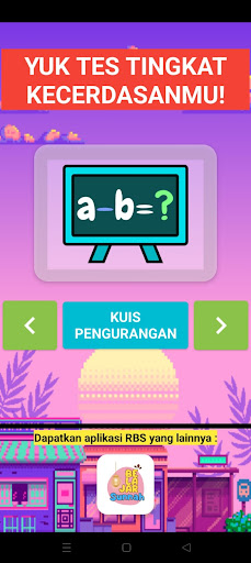 Android application Pintar Hitung screenshort