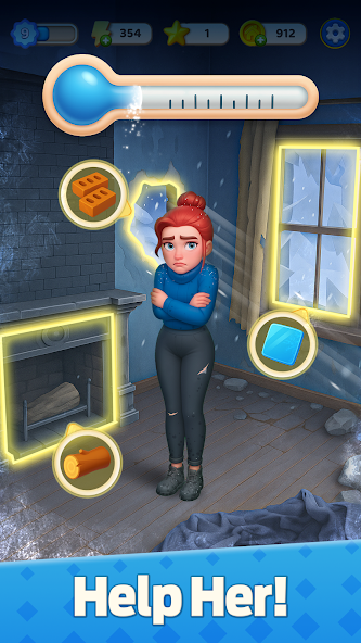 Mergedom: Home Design & Merge screenshots