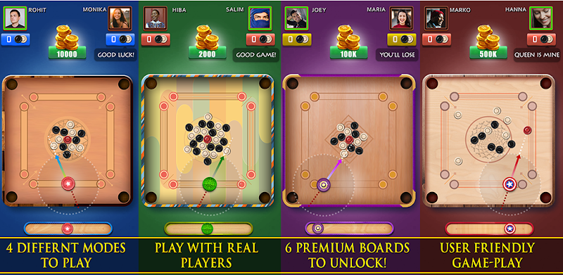 Carrom Royal - Multiplayer Carrom Board Pool Game