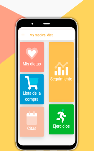 My medical diet Screen 2