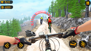 offroad bmx cycle  wala game - Screenshot 2