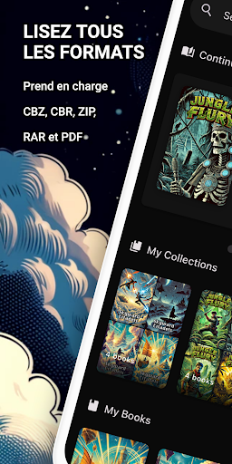 Lecteur de BD CBR, CBZ & PDF screenshot 1