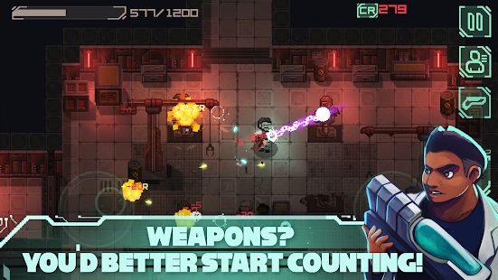 Endurance: infection in space (2d space-shooter)  Screenshots 1