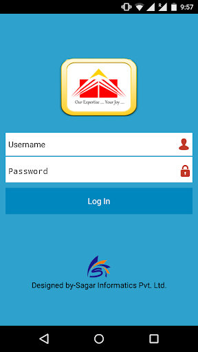 Android application Sampark CRM screenshort