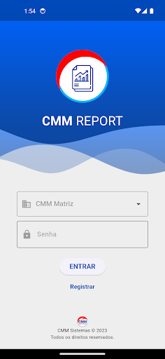 Android application CMM Report screenshort
