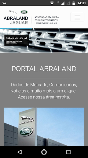 Android application Abraland Jaguar screenshort