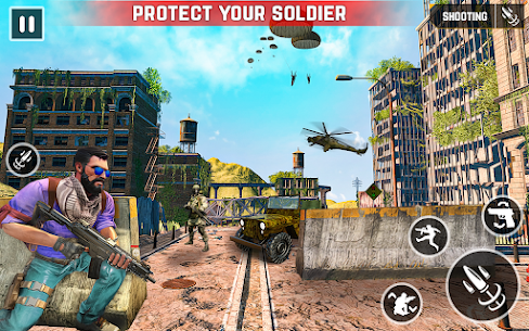 Army Commando FPS Shooting 3d 1.5 MODs APK [Unlimited money] (100% Working, tested!) 2022 5