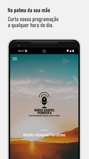 Android application Rádio Gospel Perdizes screenshort