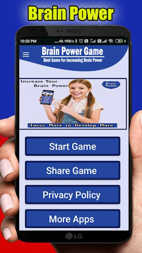 Brain Power Increase Brain Power with Mind Game