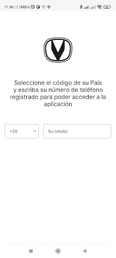 Android application SDS CHANGAN screenshort