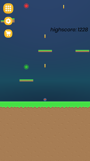 Android application Sky Ball: Jumping High screenshort