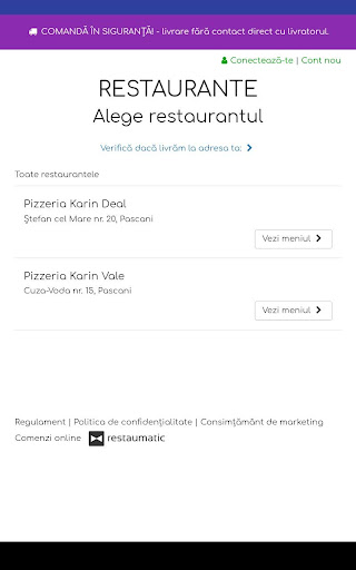 Pizzeria Karin Screen 3