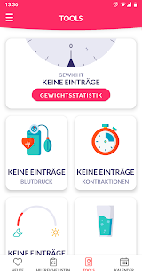 Schwangerschafts-App, SSW Screenshot