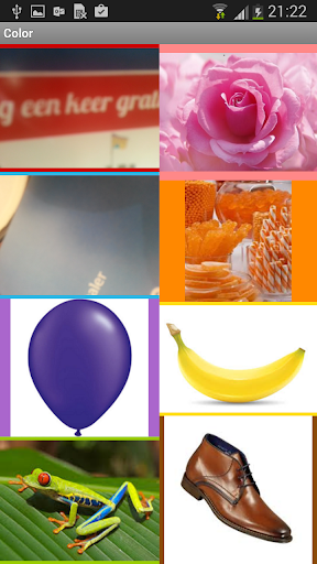 Android application Learn Colors screenshort