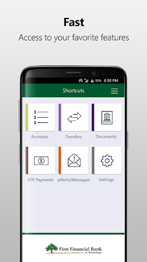 1stbago Mobile Banking Screen 2