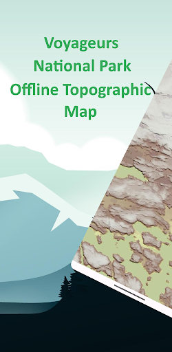 Android application Voyageurs Offline Topo Map screenshort