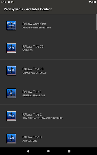 State Statute and Federal Law