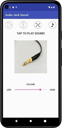 Audio Jack Sound Screenshot 1 - AppWisp.com