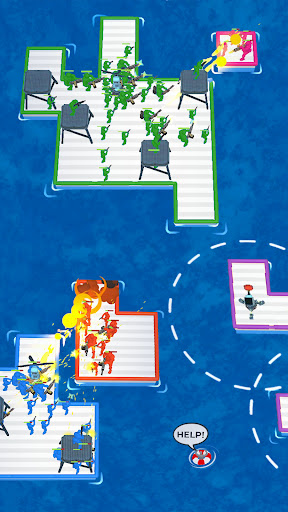War of Rafts: Crazy Sea Battle - Action - games