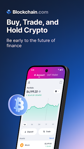 Screenshot of Blockchain.com: Buy BTC, SOL