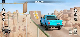 Uphill Car Driving Jeep Games - Screenshot 3