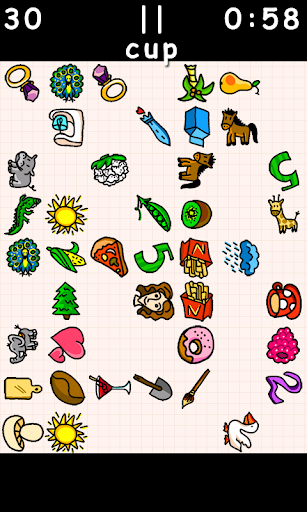 Android application Find The Object screenshort