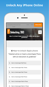 Imágen 18 Unlock iPhone – All iPhones android