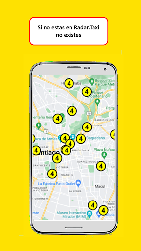 Android application Radar Taxi Driver screenshort