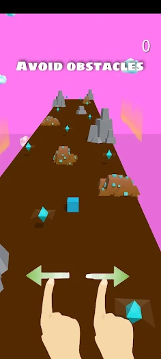 Endless running cube 3D - Screenshot 3