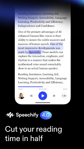 Speechify Text to Speech Audio - Productivity - apps