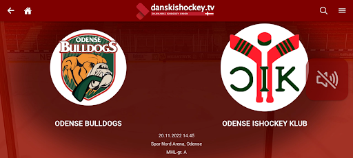Danskishockey.tv Screen 2
