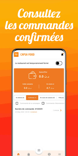 CapsaFood - Restaurant