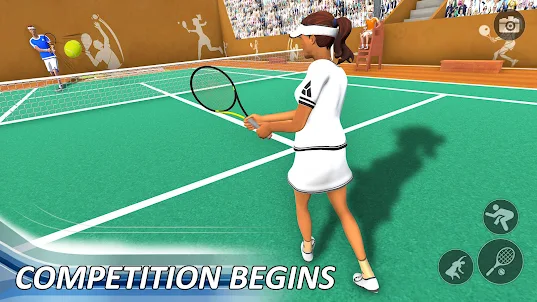 테니스 게임 3D 라켓 게임은