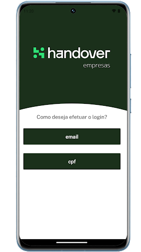 Android application Handover Drop screenshort