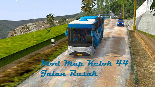 Android application Mod Map Bussid Jalan Rusak screenshort