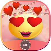 Love Emoji GIF  Icon