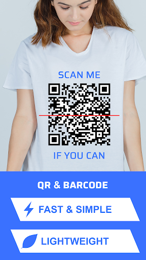 Android application QR Code and Barcode Scanner screenshort