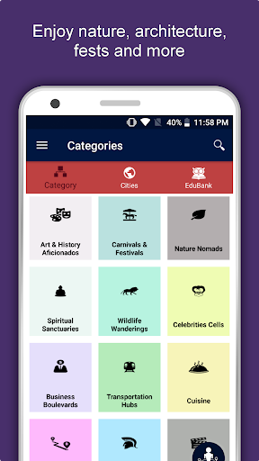 Android application Colombia Travel & Explore, Off screenshort