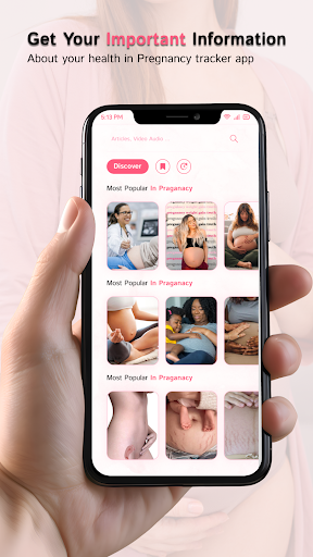 Baby And Pregnancy Tracker App Screen 2
