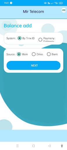 Mir Telecom Screen 2