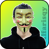 Anonymous Mask Photo Camera icon
