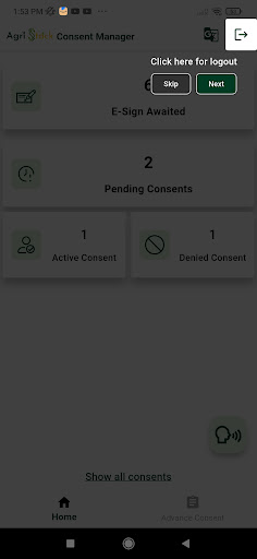 App screenshot