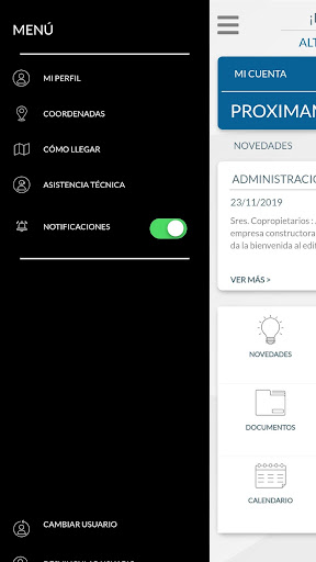 Administración Galan Screen 3