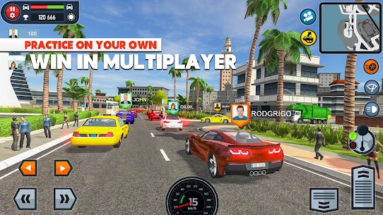 Car Driving School Simulator MOD APK v3.12.0 (Money, All Unlock) 5