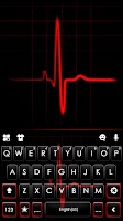screenshot of Red Heartbeat Live Keyboard Ba